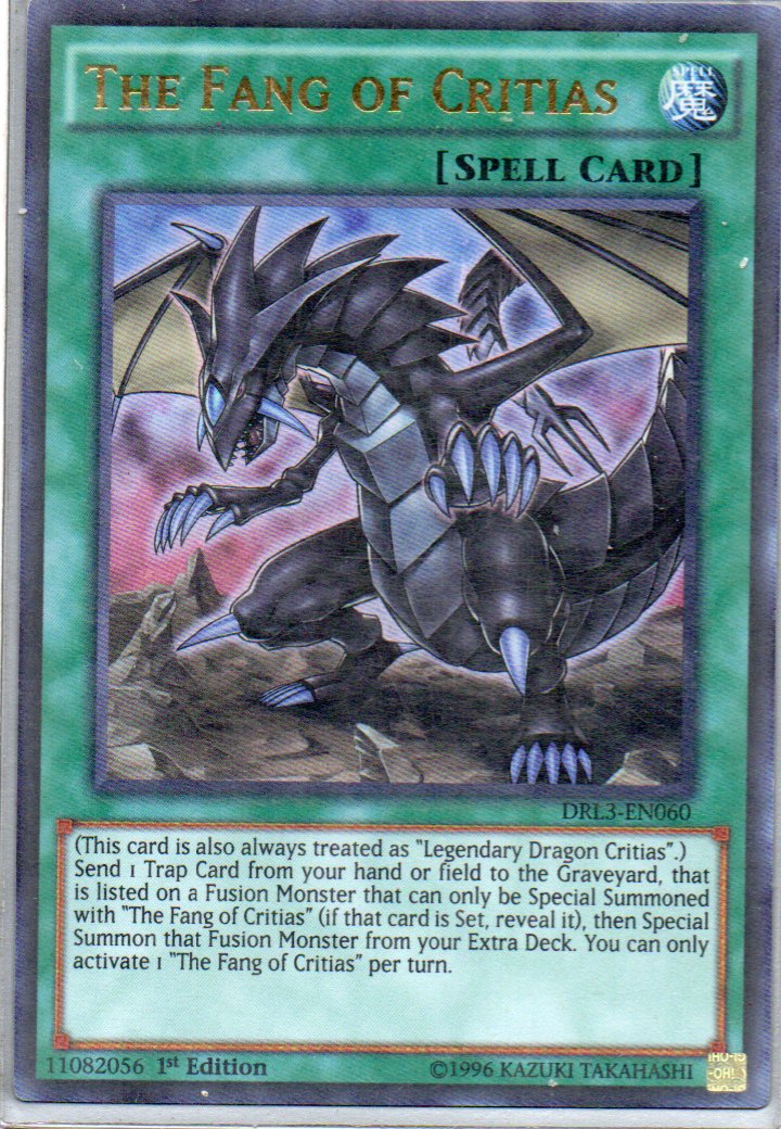The Fang of Critias DRL3-EN060 Ultra rare