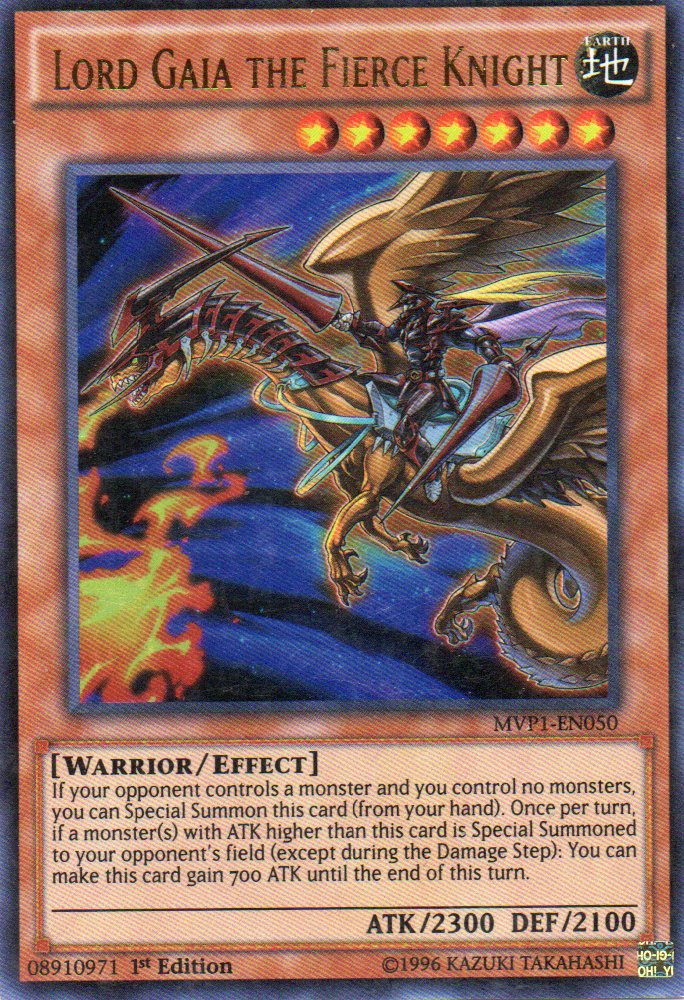 Lord Gaia the Fierce Knight MVP1-EN050 Ultra rare