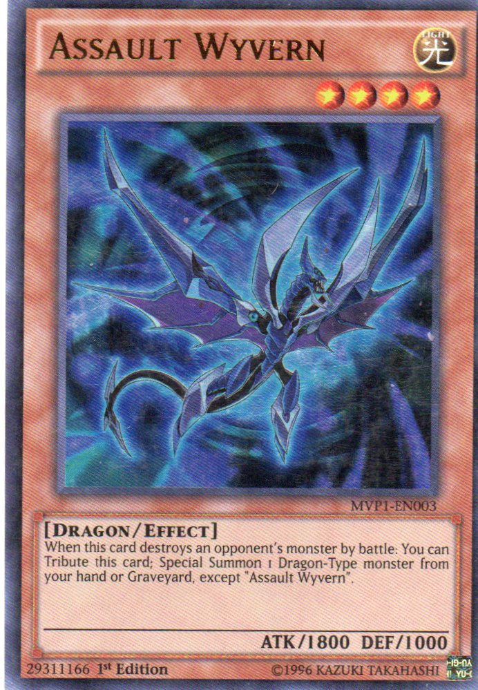 Assault Wyvern MVP1-EN003 Ultra rare