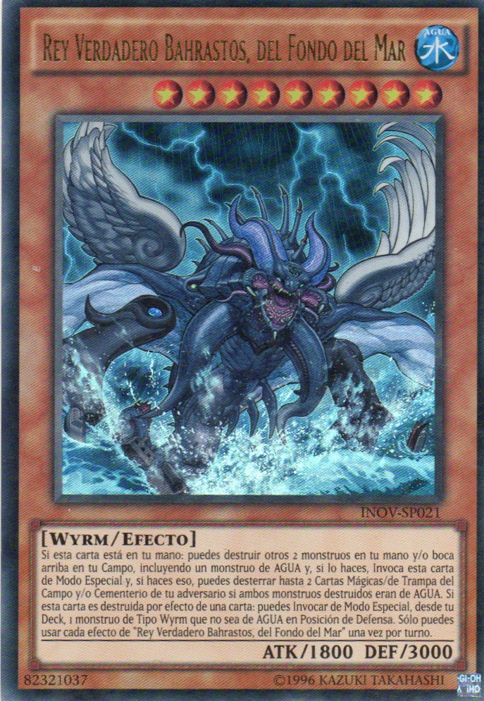 Rey Vedadero Baharastos, del Fondo del Mar INOV-SP021 Ultra rare