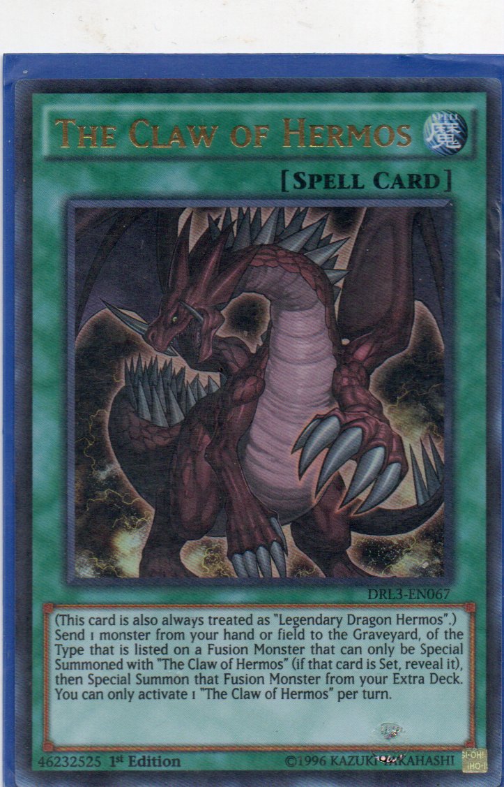 The Claw of Hermos DRL3-EN067 Ultra rare