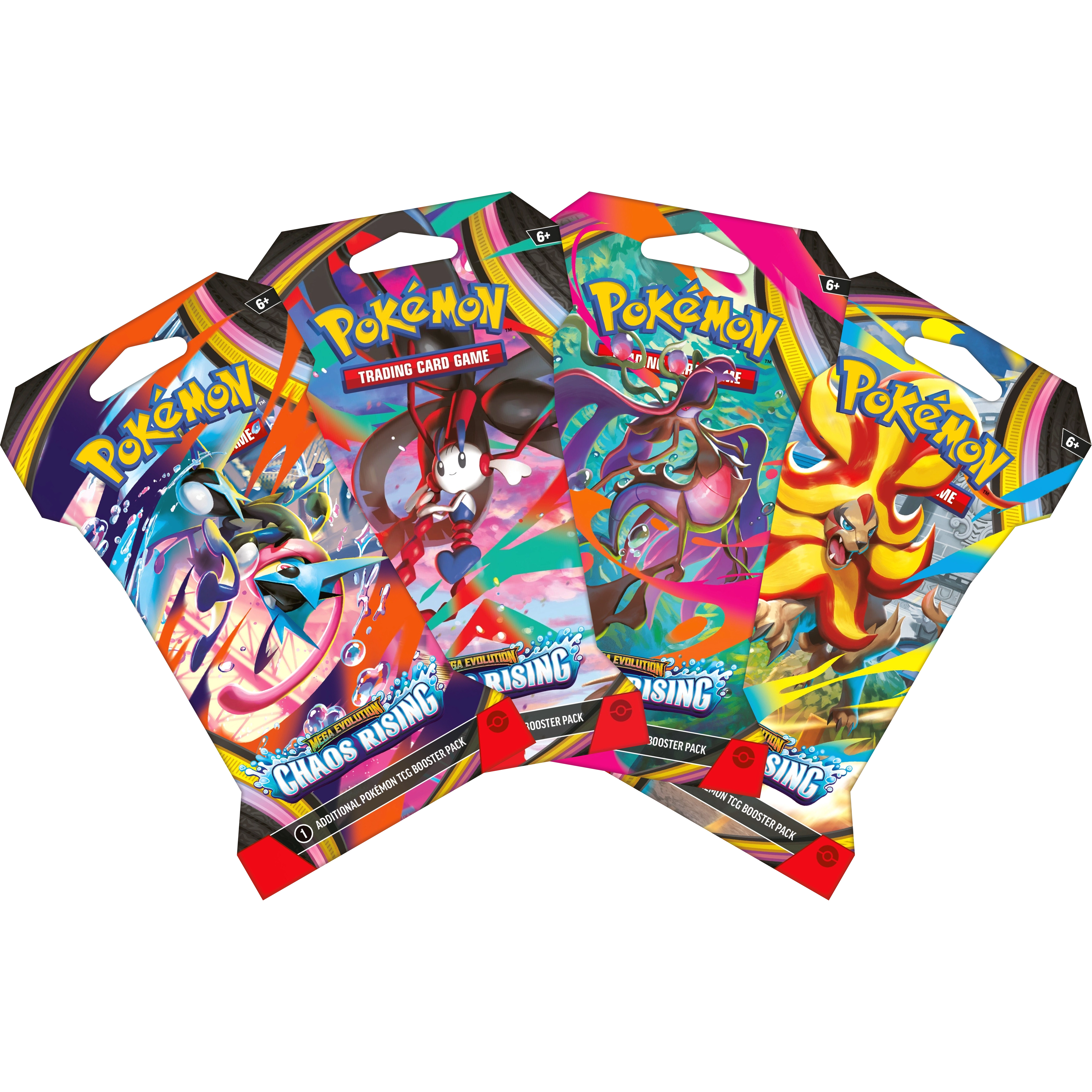 Sleeved Booster Chaos Rising Pokemon TCG en Ingles