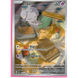 Espurr POR095 illustration rare ingles