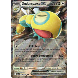 Dududnsparce ex JTG121 Double rare Español