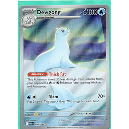 Dewgong PFL097 illustration rare ingles