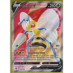 Beedrill V 160 ultra rare ingles