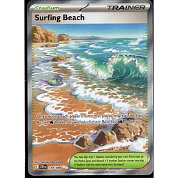 Surfing Beach CRI114 illustration rare ingles