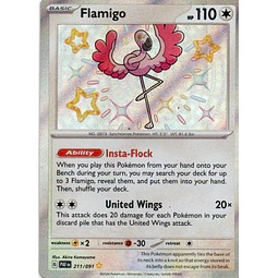 Flamigo PAF211 Shiny rare ingles