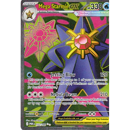 Mega Starmie ex POR102 ultra rare ingles
