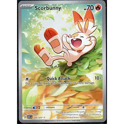 Scorbunny ASC225 illustration rare Ingles
