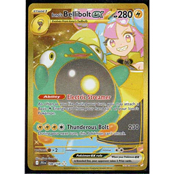 Iono's Bellibolt ex JTG188 Hype rare Ingles