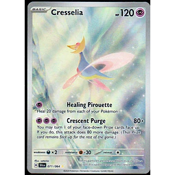 Cresselia SFA071 illustration rare Ingles