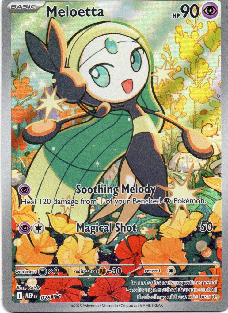 Meloetta MEP026 Promo Ingles