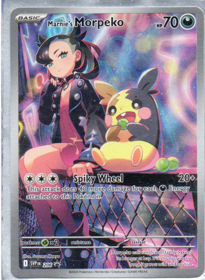 Marnie's Morpeko SVP206 Promo Ingles