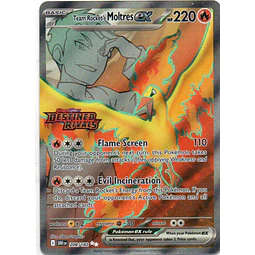 Team Rocket's Moltres ex DRI208 Ultra rare ingles