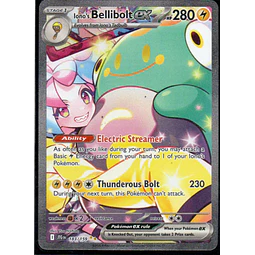 Iono's Bellibolt ex JTG183 special Illustartion rare ingles