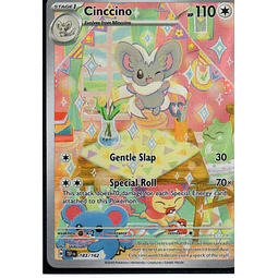 Cinccino TEF183 Illustration rare ingles
