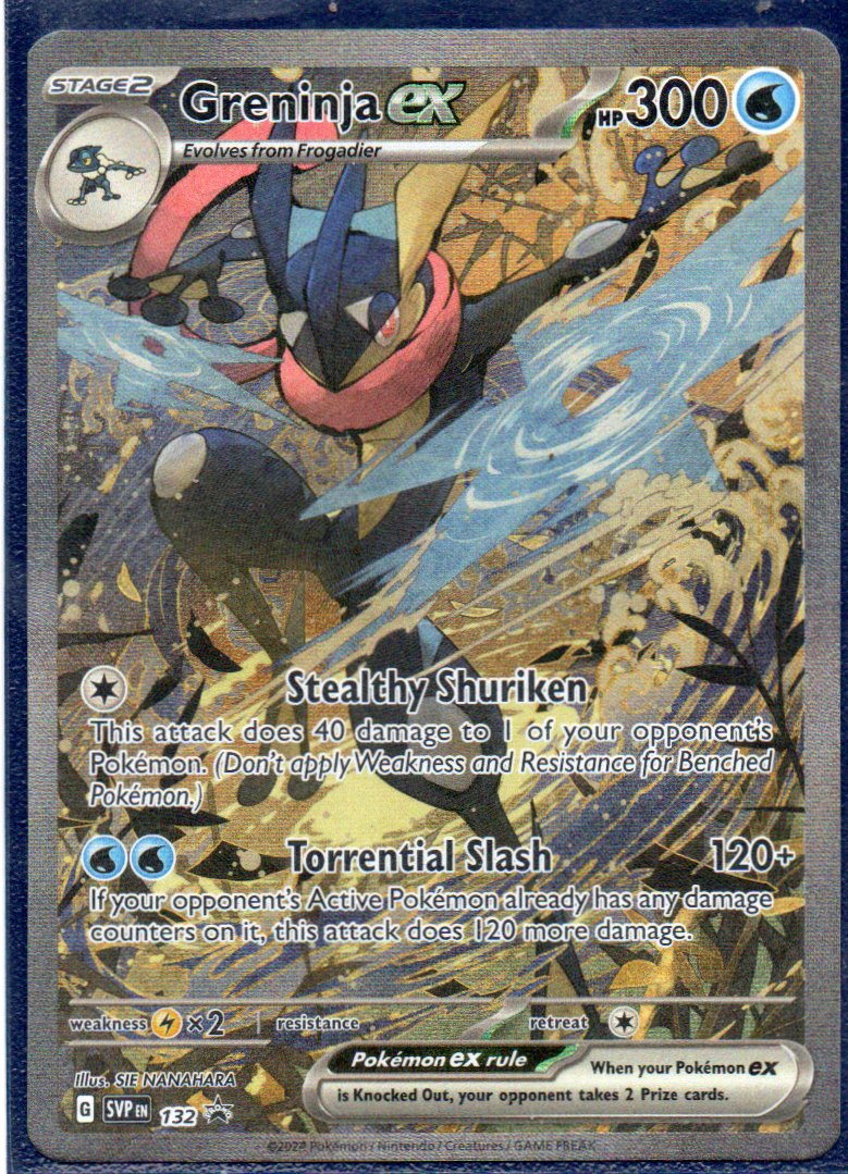 Greninja ex SVP132 Promo ingles