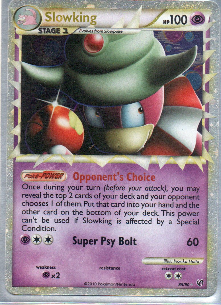 Slowking 85 Ultra rare ingles
