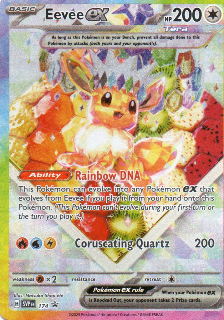 Eevee ex SVP174 Promo ingles
