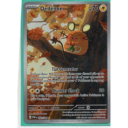 Dedenne POR093 illustration rare ingles