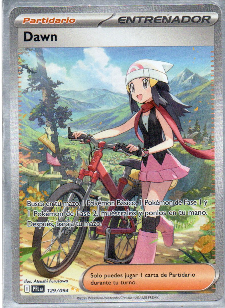 Dawn PFL129 special Illustartion rare ingles