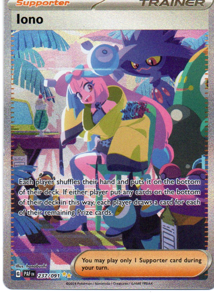 Iono PAF237 special Illustartion rare ingles