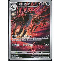 Mightyena ASC243 illustration rare ingles