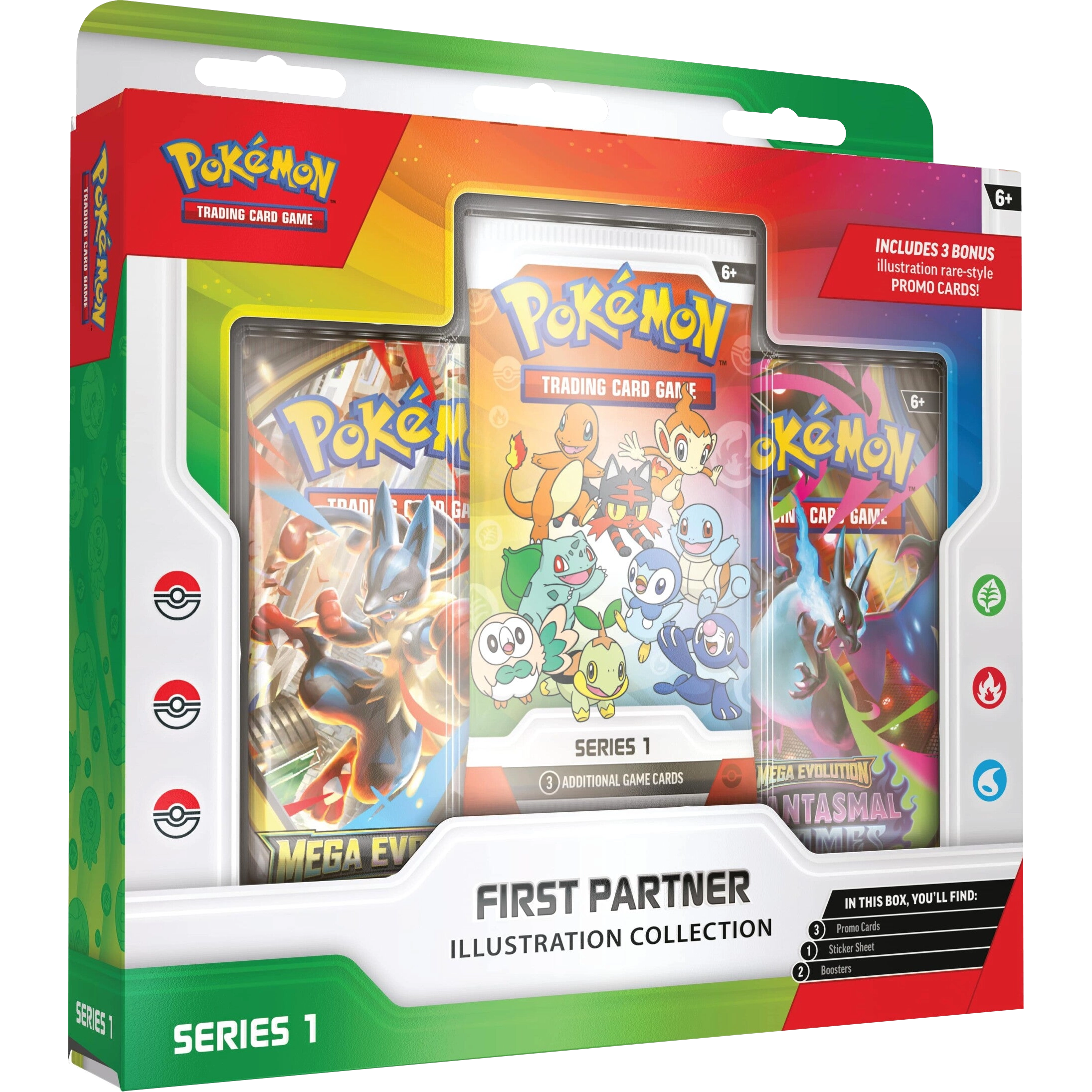 First Partner Illustration Collector Series 1 Pokemon TCG Ingles
