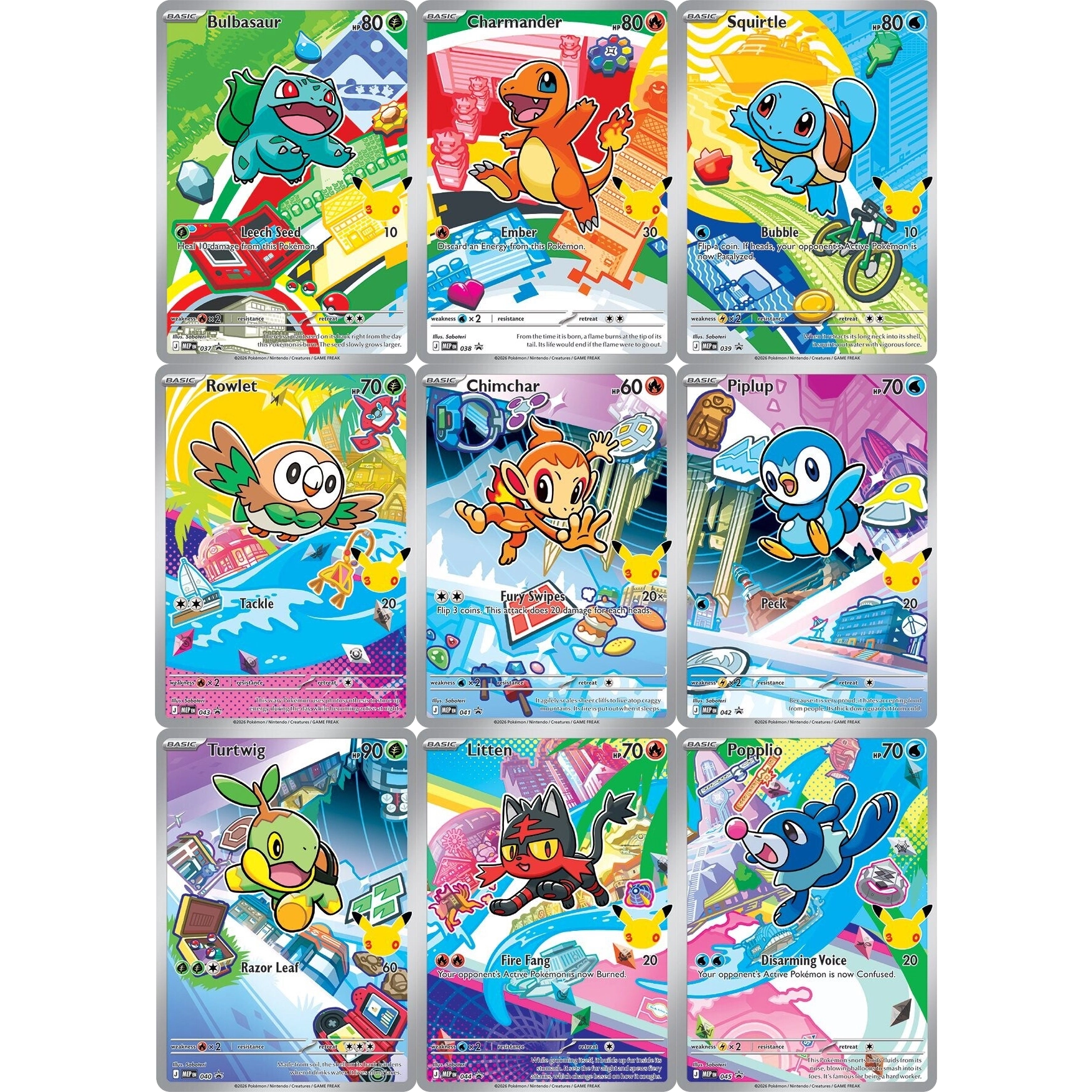 First Partner Illustration Collector Series 1 Pokemon TCG Ingles