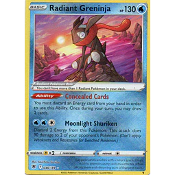 Radiant Greninja 46 Radiant rare Ingles