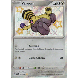 Varoom PAF192 Shiny rare Español