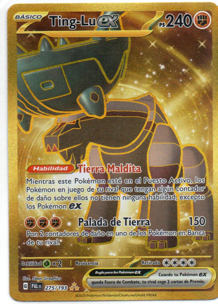 Ting-Lu ex PAL275 Hyper rare Español