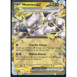 Mewtwo ex PAR058 Double Rare ingles
