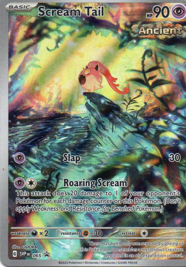 Scream Tail SVP065 Promo ingles