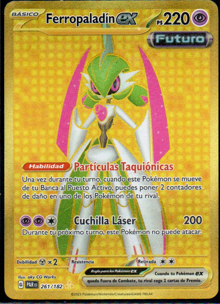 Ferropaladin ex PAR261 Hyper rare Español