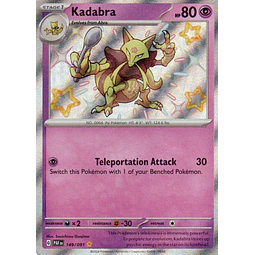 Kadabra PAF149 Shiny rare ingles