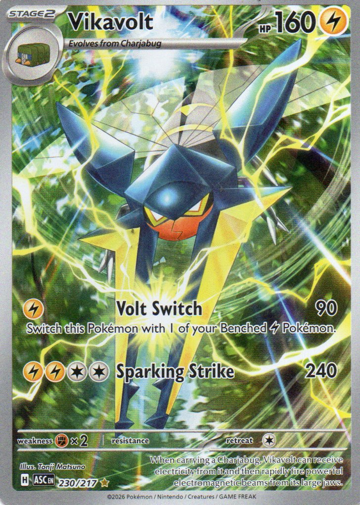 Vikavolt ASC230 Illustration rare ingles