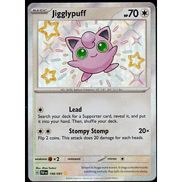 Jigglypuff PAF198 Shiny rare ingles