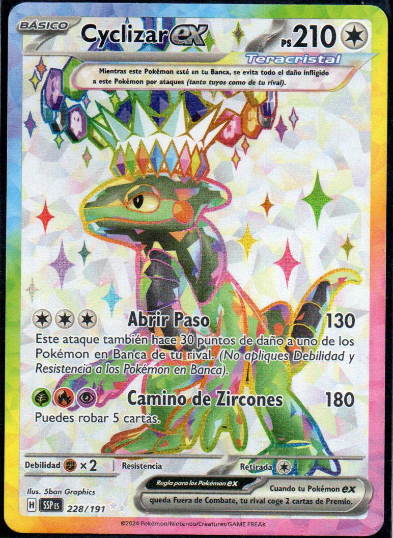 Cyclizar ex SSP228 Ultra rare Español