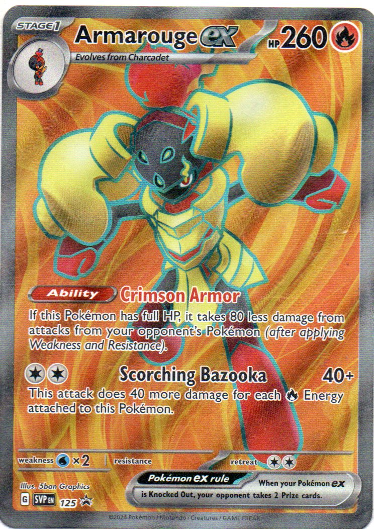 Armarouge ex SVP125 Promo ingles