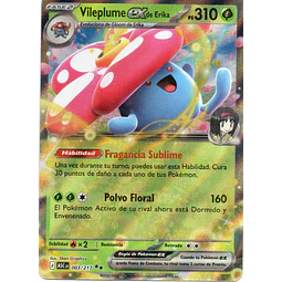 Vileplume ex de Erika ASC003 Double Rare Español