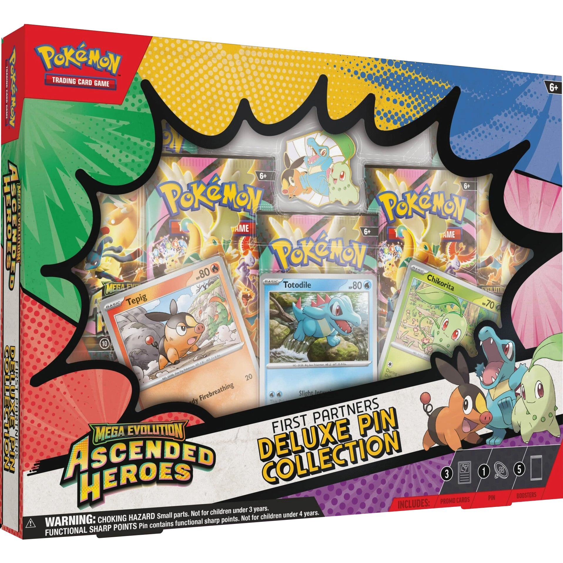 First Partners Deluxe Pin Collection Master Ascended Heroes Pokemon TCG