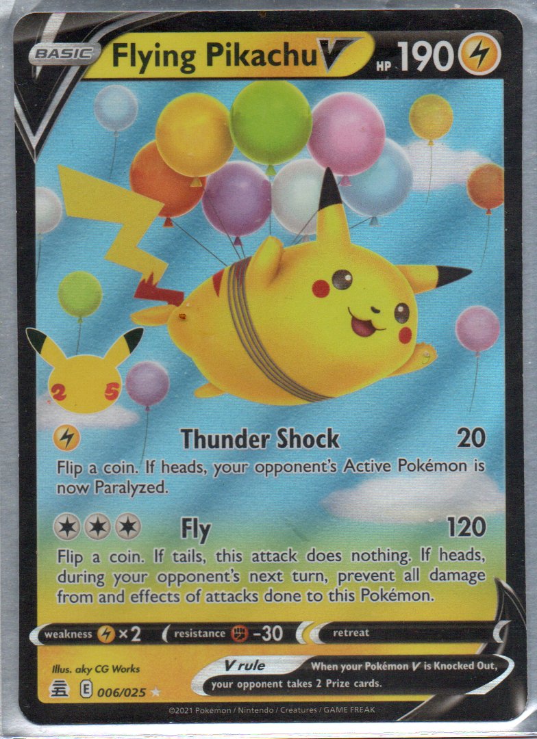 Flying Pikachu V  Ultra rare Ingles