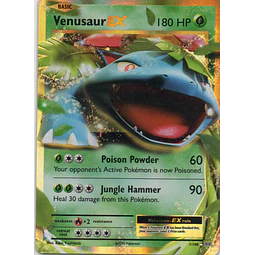 Venusaur EX  Ultra rare Ingles