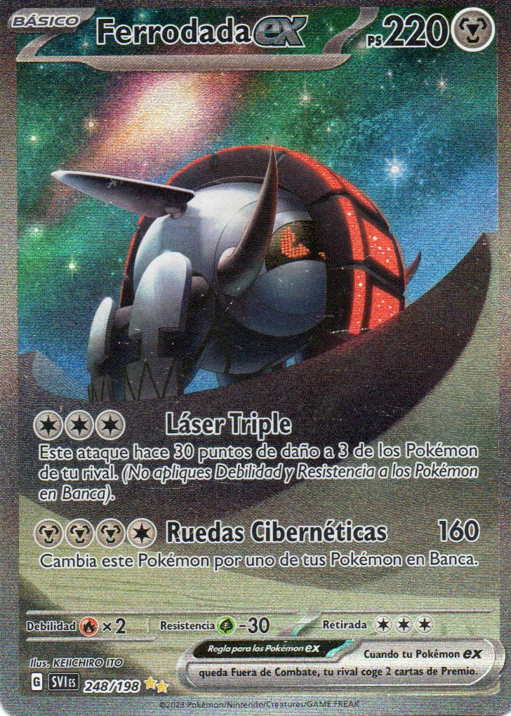 Ferrodada ex  Special Illustration rare Español
