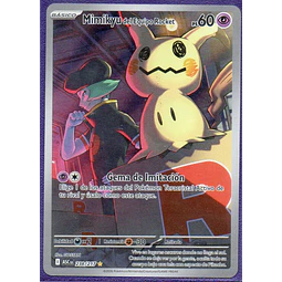 Mimikyu del Equipo Rocket  Illustration rare Español