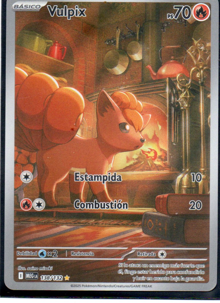 Vulpix  Illustration rare Español