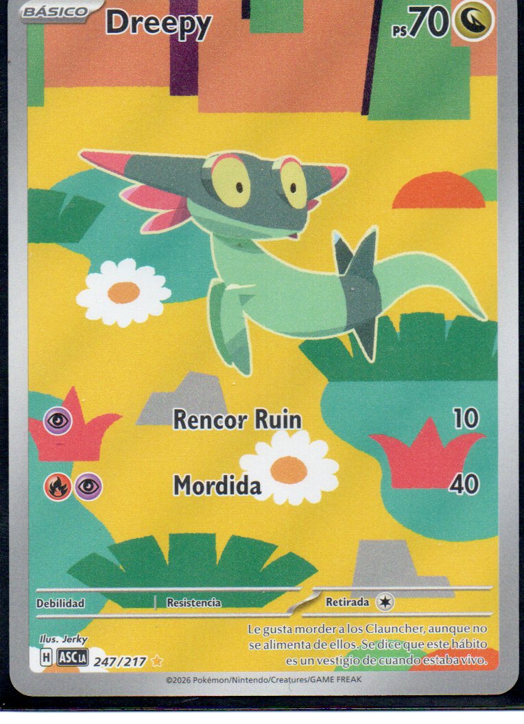 Dreepy  Illustration rare Español