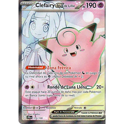 Clefairy ex de Lillie  Ultra rare Español